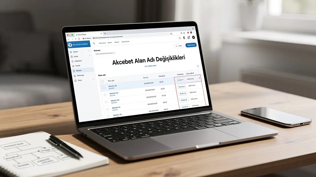 Akcebet Alan Adı Değişiklikleri